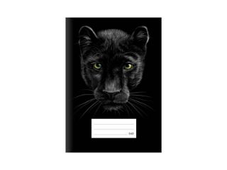 Obrázek z Školní sešit A5 540 černý, panter 